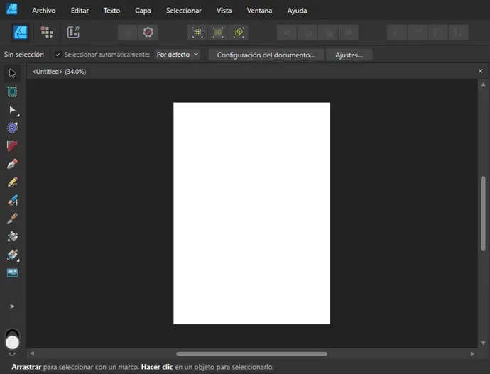 Captura del programa