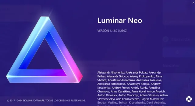 Captura del programa