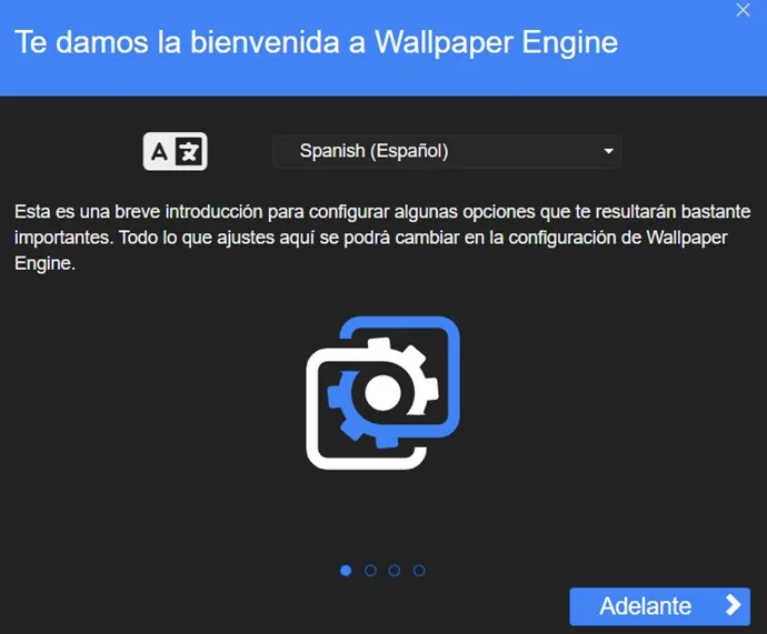 Captura del programa