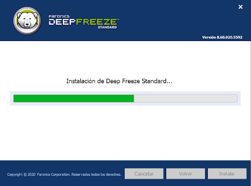 Captura del programa