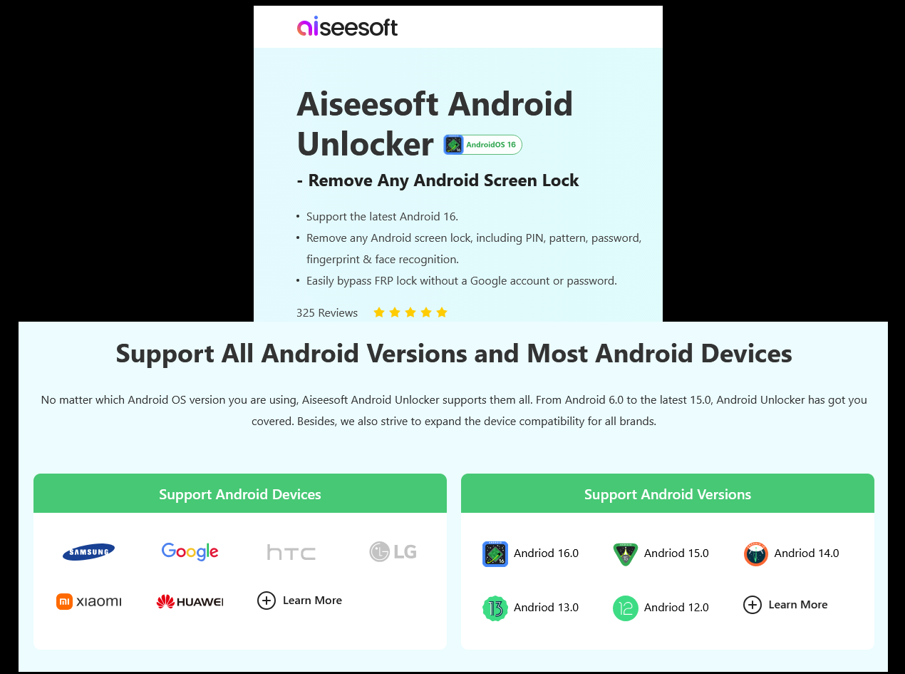 Aiseesoft Android Unlocker